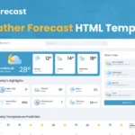 Weather Forecast - Comprehensive Weather Forecasting Responsive HTML Bootstrap Template