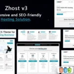 Zhostv3 WHMCS and HTML Theme