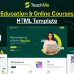 Teach Me - Online Education & Courses HTML Website Template