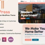 DawnPress - Home Construction WordPress Theme