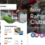 Rafting - Rafting Clubs WordPress Elementor Theme