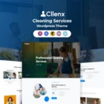Cllenx - Cleaning Company WordPress Theme