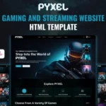 PYXEL - Online Gaming & eSports HTML5 Website Template