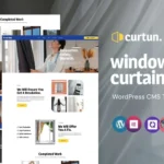 Curtun - Window Curtains WordPress Elementor Theme