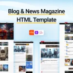 Blog Insight - Blogging and Magazine HTML Template with Multi-Layout Options