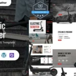 Escooter - Premium Electric Scooter Multipurpose WordPress Elementor Theme