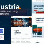 Industria - Modern Oil, Gas, and Industrial Engineering Bootstrap 5 & HTML5 Template