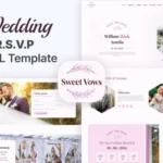 Sweet Vows - Lovely Wedding HTML Website Responsive Template