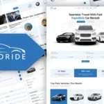 RAPID RIDE - Responsive Car Rental HTML 5 Website Template