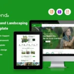 Garlend – Gardening and Landscaping Website Template