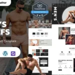 Briefs - Men's Underwear And Loungewear WordPress Elementor Theme