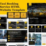 SwiftRide - Taxi Booking Service HTML5 Website Template