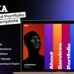 Boka - Personal portfolio html template
