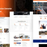 Constur - Building Construction, Architecture, Construction Company Elementor WordPress Theme