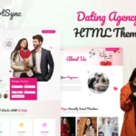 HeartSync - Dating Website HTML Template