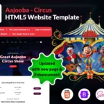 Aajooba - Circus HTML5 Website Template
