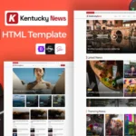 Kentucky News - News, Blog & Magazine HTML Template