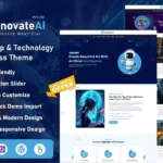 AI Startup & Technology WordPress Theme