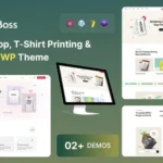 Printboss - Print Shop T-Shirt, Printing & Packing WordPress Theme