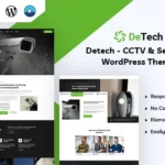 Detech - CCTV and Security WordPress Theme