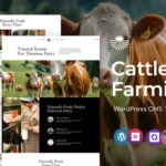 Cowfarm - Cow Farm and Dairy Farm WordPress Elementor Theme