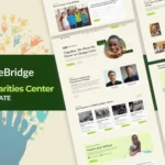 Hope Bridge - NGO Charity & Fundraising HTML Template