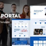 Hire Portal - Professional Job Portal, Job Board & Employment Services WordPress Elementor Theme