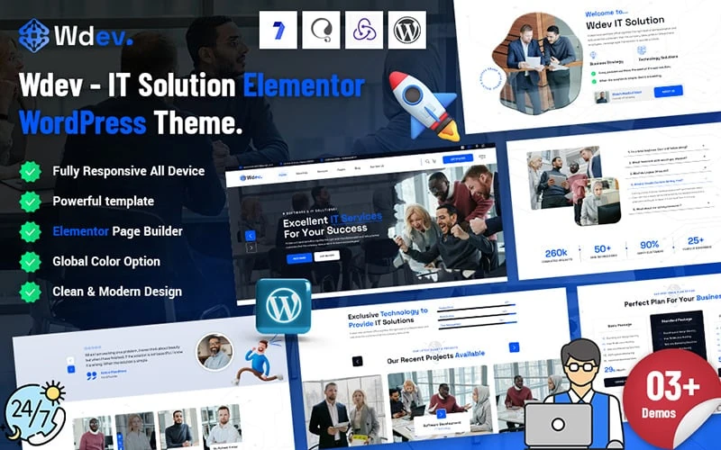 Itdev - It Solution and All Kind IT WordPress Theme