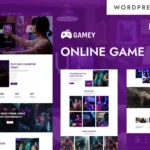 Gamey - Online Gaming Community WordPress Elementor Theme
