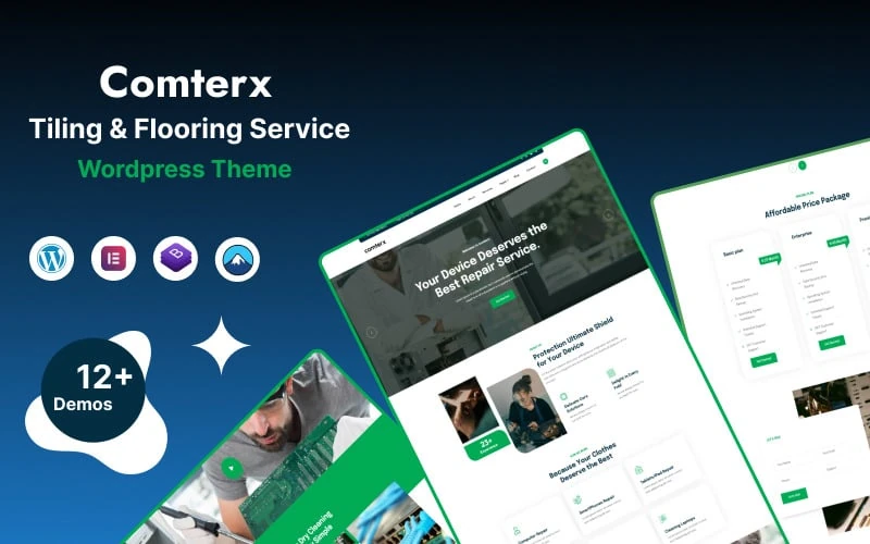 Comterx - Computer Repair Services WordPress Theme