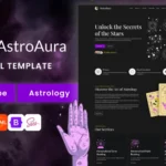 AstroAura - Astrology and Horoscope Responsive HTML 5 Template
