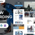 Snowdeck - Snowboarding School And Adventure WordPress Elementor Theme