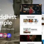 Budhim - Buddhist Temple Multipurpose WordPress Elementor Theme