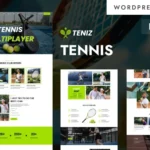 Teniz - Tennis Club & Training Academy WordPress Elementor Theme