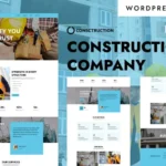 Consctruction - Engineering & Construction Firm WordPress Elementor Theme
