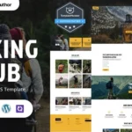 Hiking - Trekking And Mountain Travel WordPress Responsive Theme