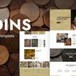 Coinx - Numismatic Museum And Rare Coins WordPress Elementor Theme