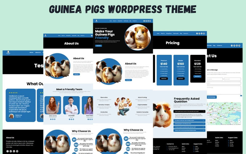 Guinea Pigs WordPress Theme