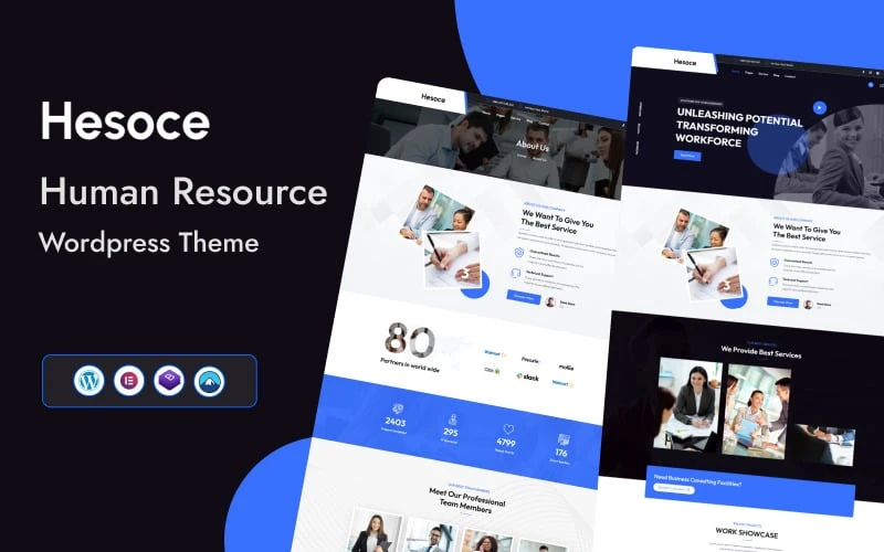 Hesoce - Human Resources & Recruiting WordPress Theme