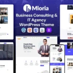 Mloria - Business Consulting & IT Agency WordPress Theme