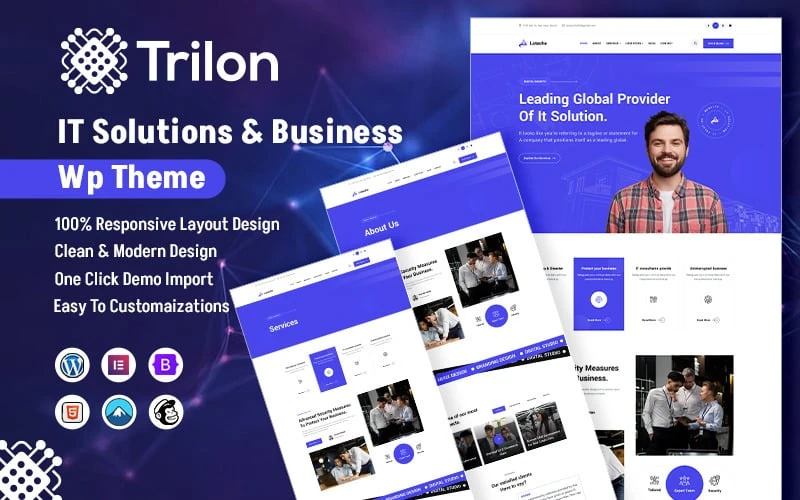 Trilon - IT Solutions & Business Consultant WordPress Theme