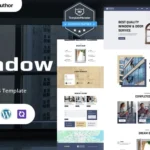 Window & Door Repair - Window Installation And Repair WordPress Elementor Theme