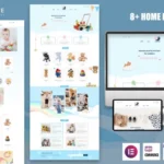 BabyShop - Kids Store Fashion & Toys Elementor WordPress Theme