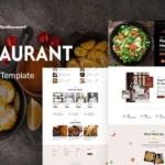 Fast Food Restaurant - Elegant Restaurant And Café WordPress Elementor Theme