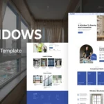 Glass - Glass, Windows Manufacturing And Repair WordPress Elementor Theme