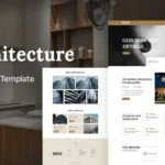 Architecture - Innovative Architecture Studio And Construction WordPress Elementor Theme