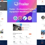 Trailer - Professional Trailer & Equipment WordPress Theme