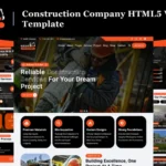 BuildX - Construction Company HTML5 Website Template
