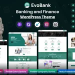 EvoBank - Banking and Finance WordPress Theme