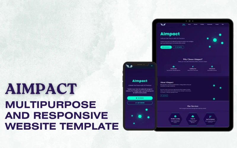 AImpact - MultiPurpose and Responsive Website Template
